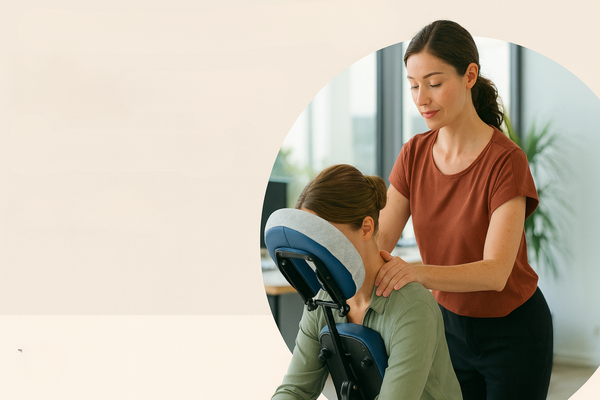 Massage Amma assis : la nouvelle pause bien-être chez Baya